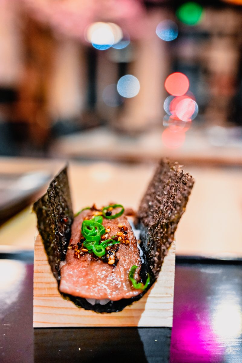 A5 wagyu handroll