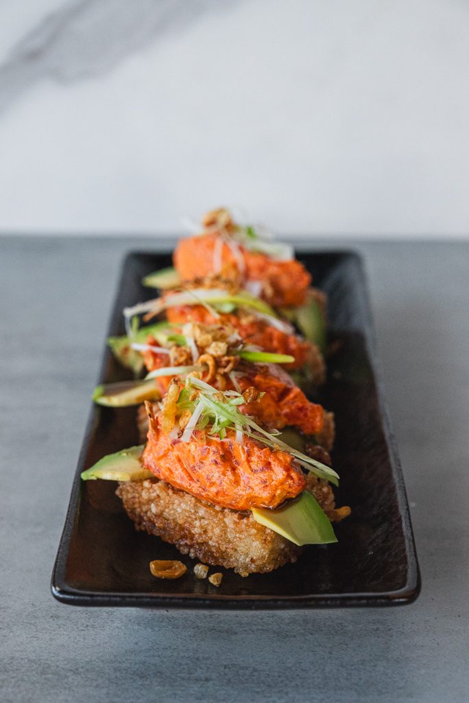 Spicy tuna crispy rice